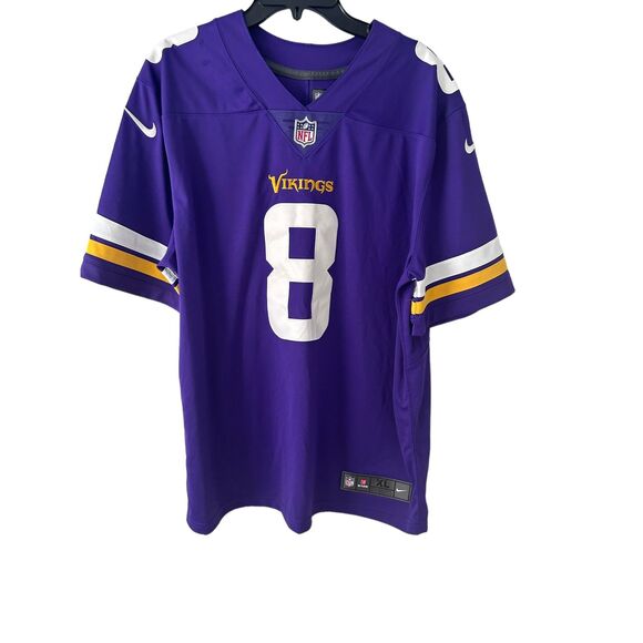 Nike Minnesota Vikings Kirk Cousins #8 Purple NFL Football Game